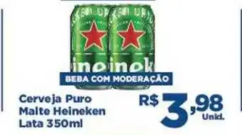 Tatico Cerveja Puro Malte Heineken oferta