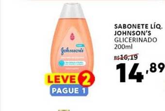 Supermercados Baklizi Sabonete Líq Johnson's oferta