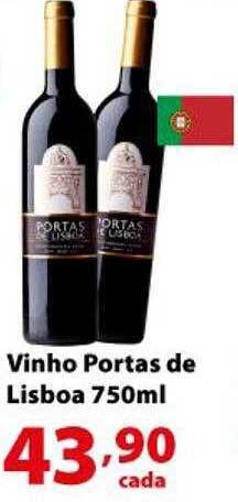 Supermercados Tischler Vinho Portas De Lisboa oferta