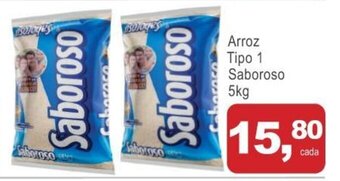 Arroz tipo 1 Saboroso 5kg
