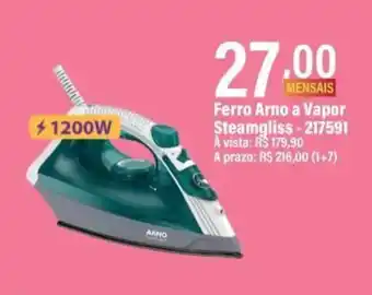 Ferro Arno a Vapor 1200W