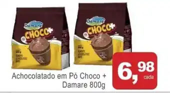 Mineirão Atacarejo Achocolatador em po Choco + Damare 800g oferta