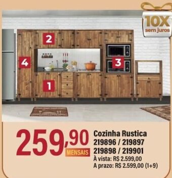 Berlanda Cozinha Rustica oferta