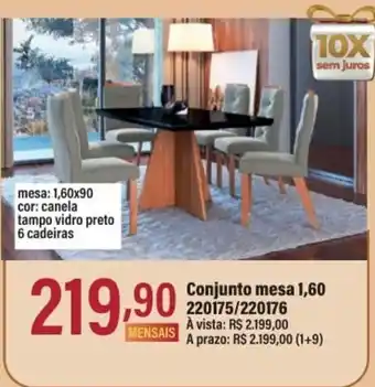 Berlanda Conjunto mesa oferta