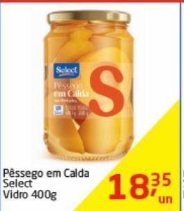Tenda Atacado Pêssego em calda select 400g oferta