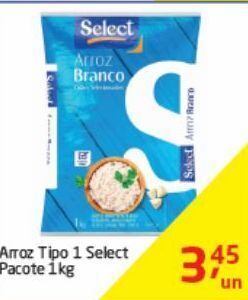 Tenda Atacado Arroz tipo 1 select 1kg oferta