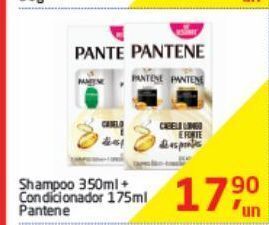 Tenda Atacado Shampoo 350ml + condicionador 175ml pantene oferta