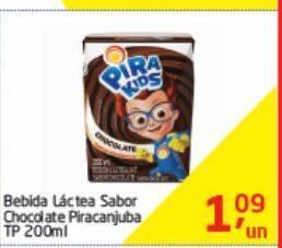 Tenda Atacado Bebida láctea piracanjuba 200ml oferta