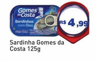 Tonin Superatacado Sardinha gomes da costa 125g oferta