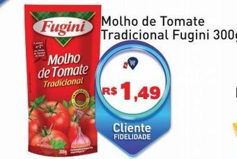 Tonin Superatacado Molho de tomate fugini 300g oferta