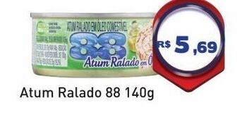Atum ralado 88 140g