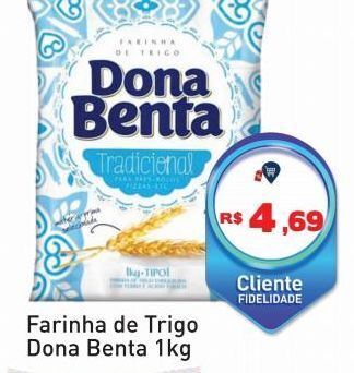 Tonin Superatacado Farinha de trigo dona benta 1kg oferta