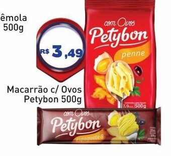 Tonin Superatacado Macarrão c/ ovos petybon 500g oferta