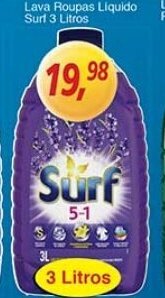 Supermercados Guanabara Lava Roupas Liquido Surf 3L oferta