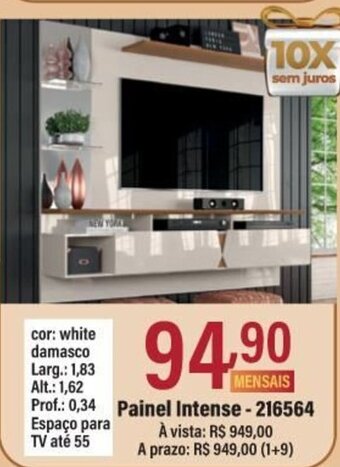 Berlanda Painel Intense oferta