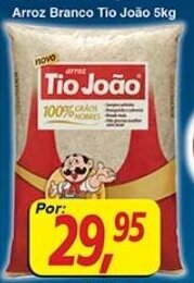 Supermercados Guanabara Arroz Branco Tio Joao 5kg oferta