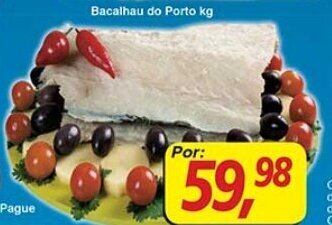 Supermercados Guanabara Bacalhau do Porto 1kg oferta