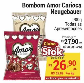 Bombom Amor Carioca Neugebauer