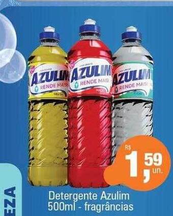 Supermercados Alvorada Detergente Azulim Fragrâncias oferta