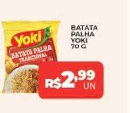 Supermercados Myatã Batata Palha Yoki oferta