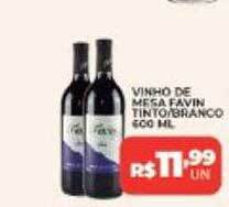 Supermercados Myatã Vinho De Mesa Favin Tinto-branco oferta