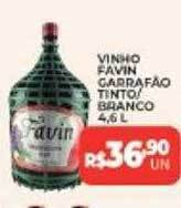 Supermercados Myatã Vinho Favin Garrafão Tinto-branco oferta