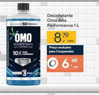Coop Desinfetante Omo Alta Performance oferta