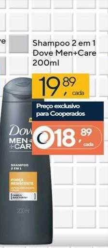 Coop Shampoo 2 Em 1 Dove Men+care oferta
