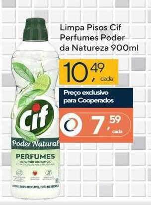 Coop Limpa Pisos Cif Perfumes Poder Da Natureza oferta