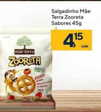 Coop Salgadinho Mãe Terra Zooreta Sabores oferta