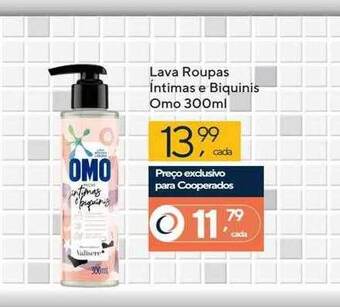 Coop Lava Roupas Intimas E Biquinis Omo oferta