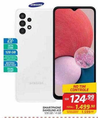 GBarbosa Smartphone Samsung A13 128 Gb 4 Gb oferta