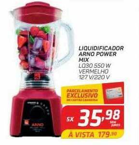 GBarbosa Liquidificador Arno Power Mix oferta