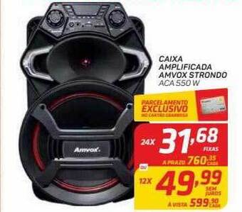 GBarbosa Caixa Amplificada Amvox Strondo oferta