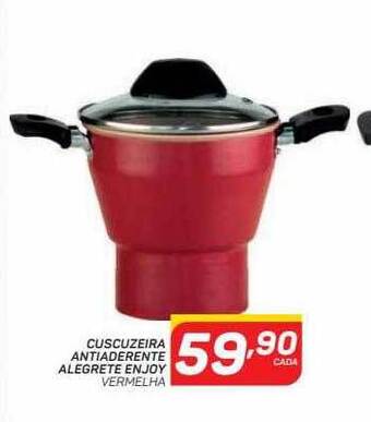 Cuscuzeira Antiaderente Alegrete Enjoy