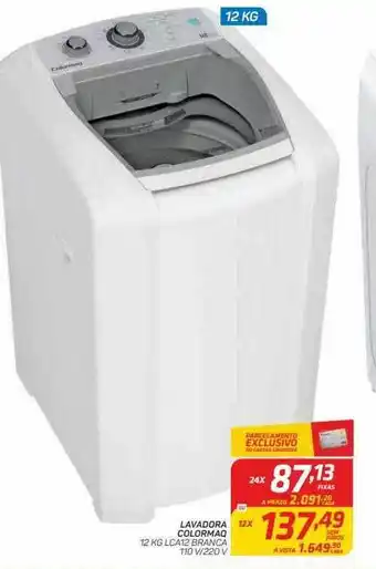 GBarbosa Lavadora Colormaq 12 Kg oferta