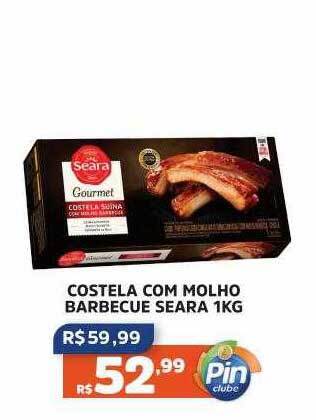 Pinheiro Supermercado Costela Com Molho Barbecue Seara oferta