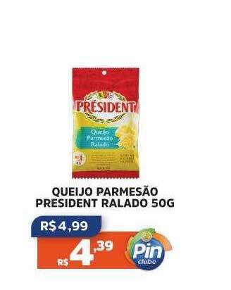 Queijo Parmesão President Ralado