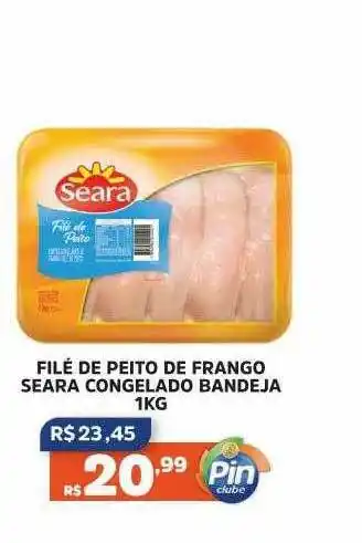 Pinheiro Supermercado Filé De Peito De Frango Seara Congelado oferta