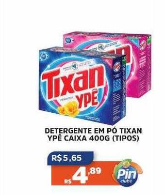 Pinheiro Supermercado Detergente Em Pó Tixan Ypê oferta