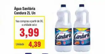Spani Atacadista Agua Sanitaria Candura oferta