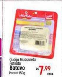 Muffato Queijo Mussarela Fatiado Batavo oferta