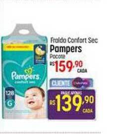 Fralda Confort Sec Pampers