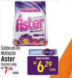 Sabão Em Pó Multiação Aster