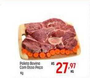 Muffato Paleta Bovina Com Osso Peça Kg oferta