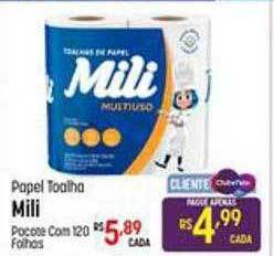 Muffato Papel Toalha Mili oferta