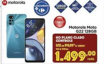 Carrefour Motorola Moto G22 128gb oferta
