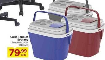 Carrefour Caixa Térmica Soprano oferta