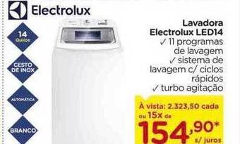 Carrefour Lavadora Electrolux Led14 oferta