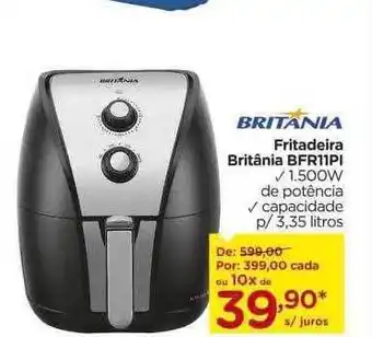 Carrefour Fritadeira Britânia Bfr11pi oferta